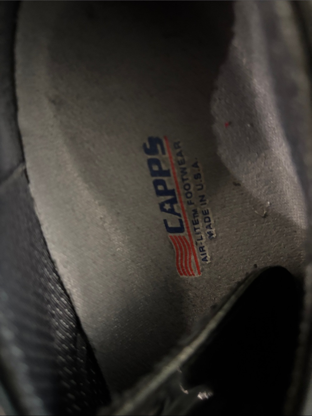 Capps Classic Black Men’s Lace-Up Dress Shoes - Picture 2 of 6